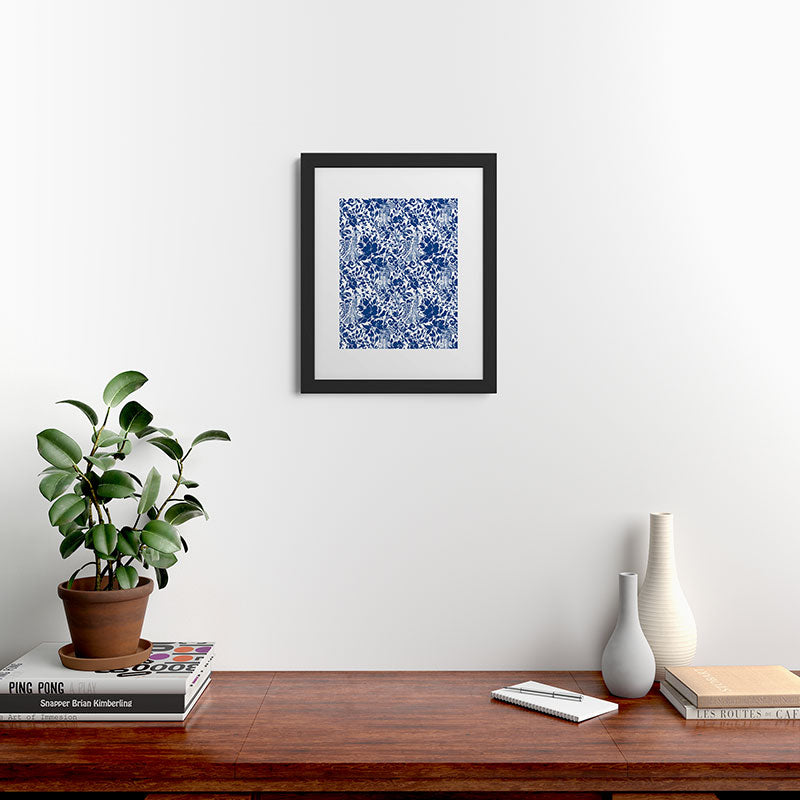 Marta Barragan Camarasa Chic Garden Walk Framed Art Print