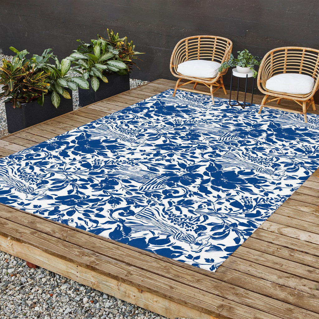Marta Barragan Camarasa Chic Garden Walk Outdoor Rug