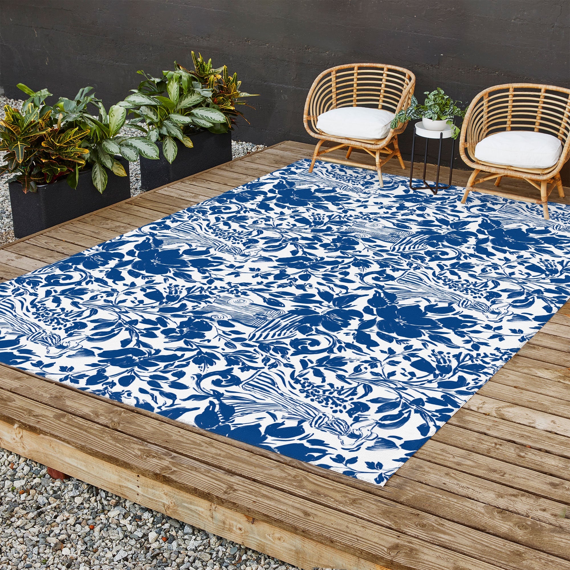 Marta Barragan Camarasa Chic Garden Walk Outdoor Rug