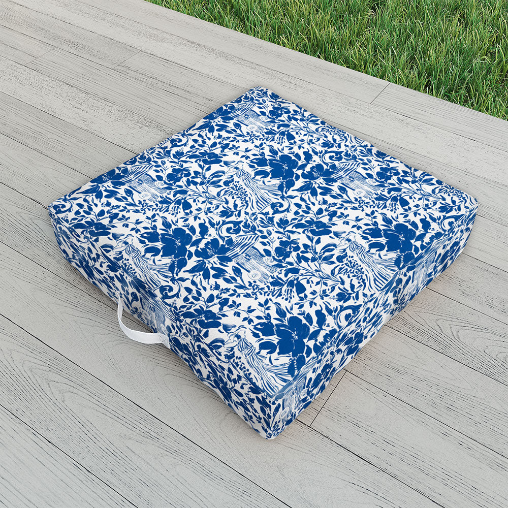 Marta Barragan Camarasa Chic Garden Walk Outdoor Floor Cushion
