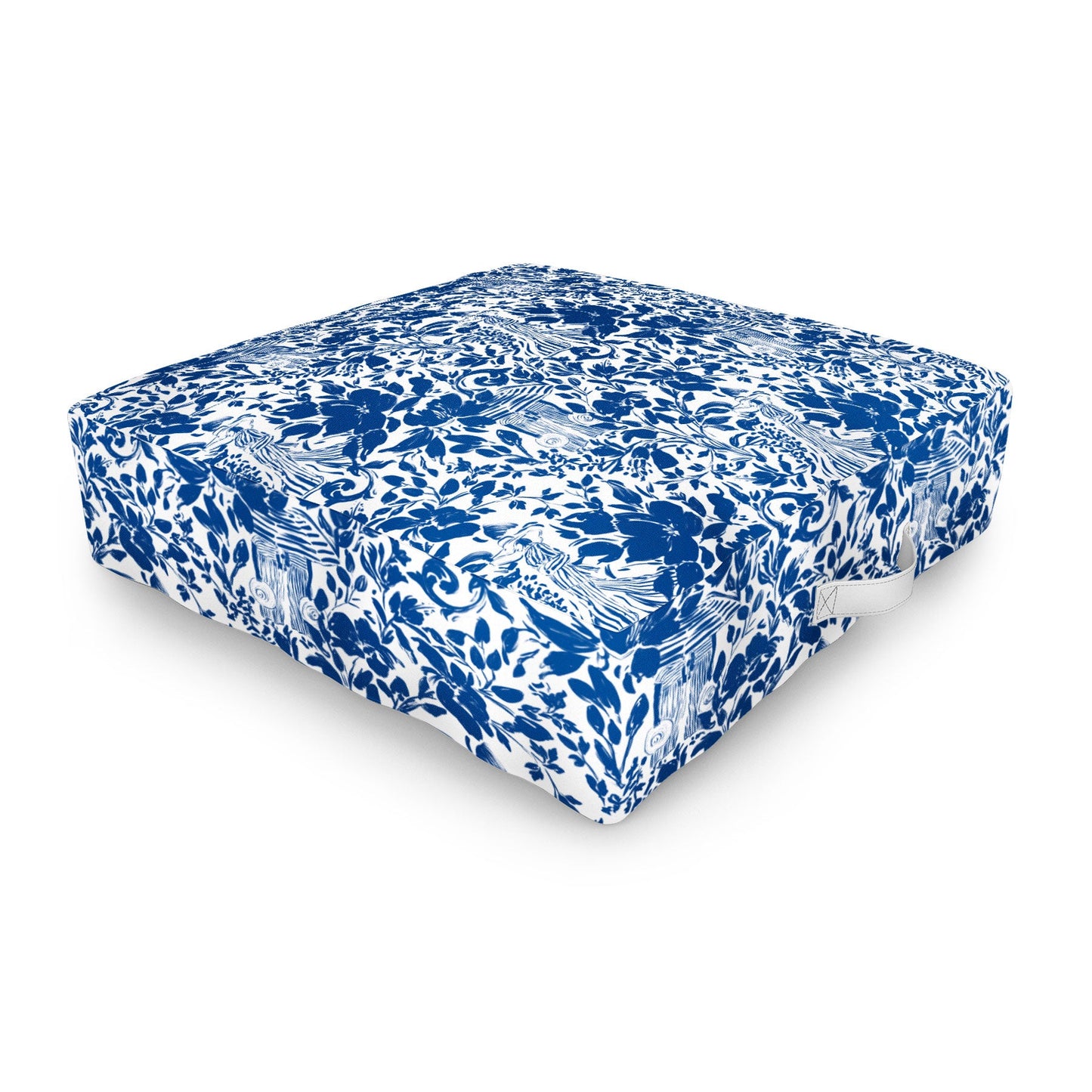 Marta Barragan Camarasa Chic Garden Walk Outdoor Floor Cushion