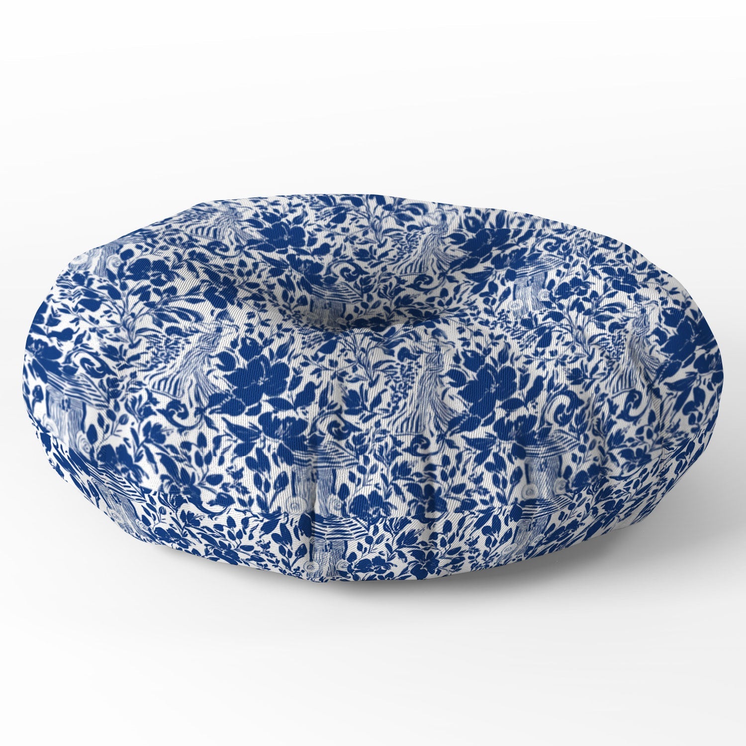 Marta Barragan Camarasa Chic Garden Walk Floor Pillow Round