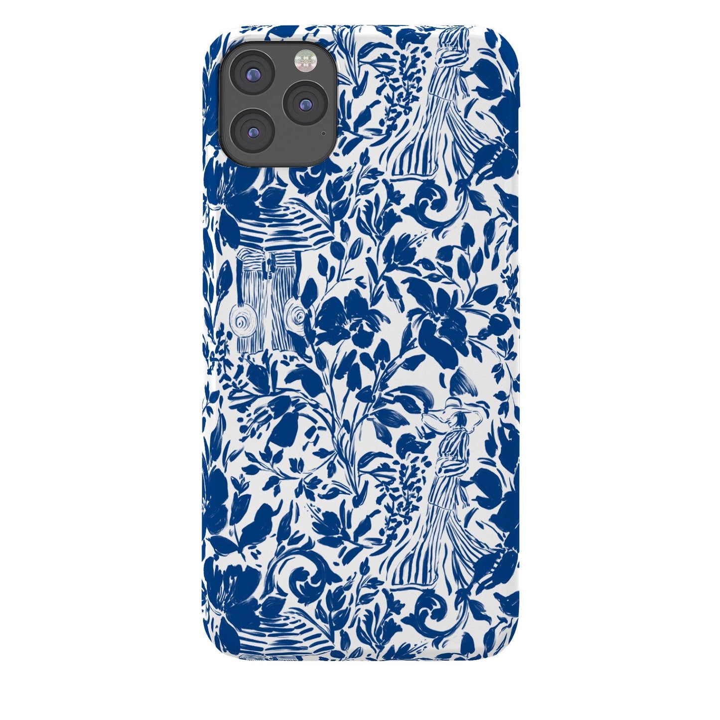 Marta Barragan Camarasa Chic Garden Walk Phone Case