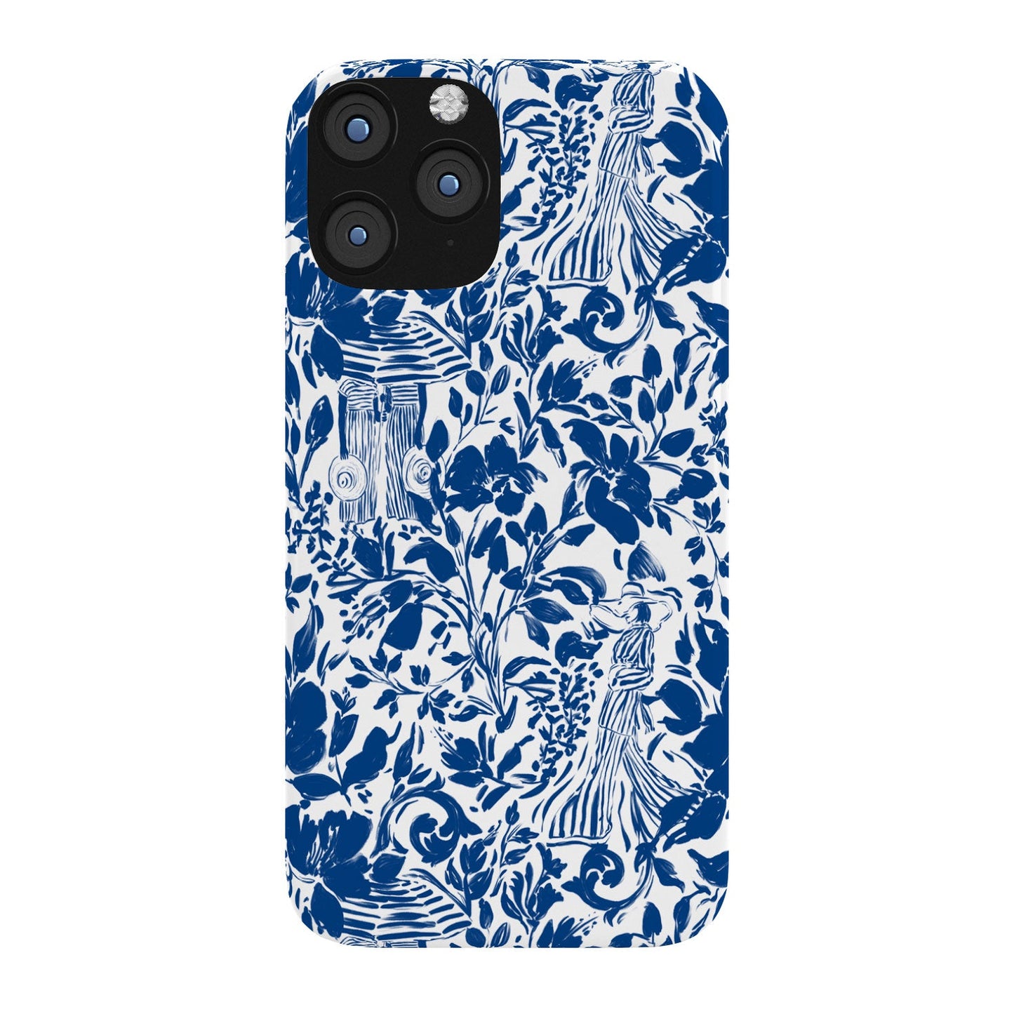 Marta Barragan Camarasa Chic Garden Walk Phone Case