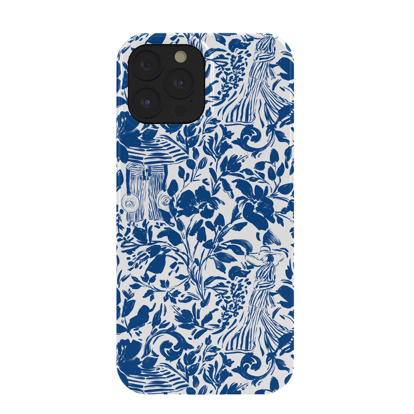 Marta Barragan Camarasa Chic Garden Walk Phone Case