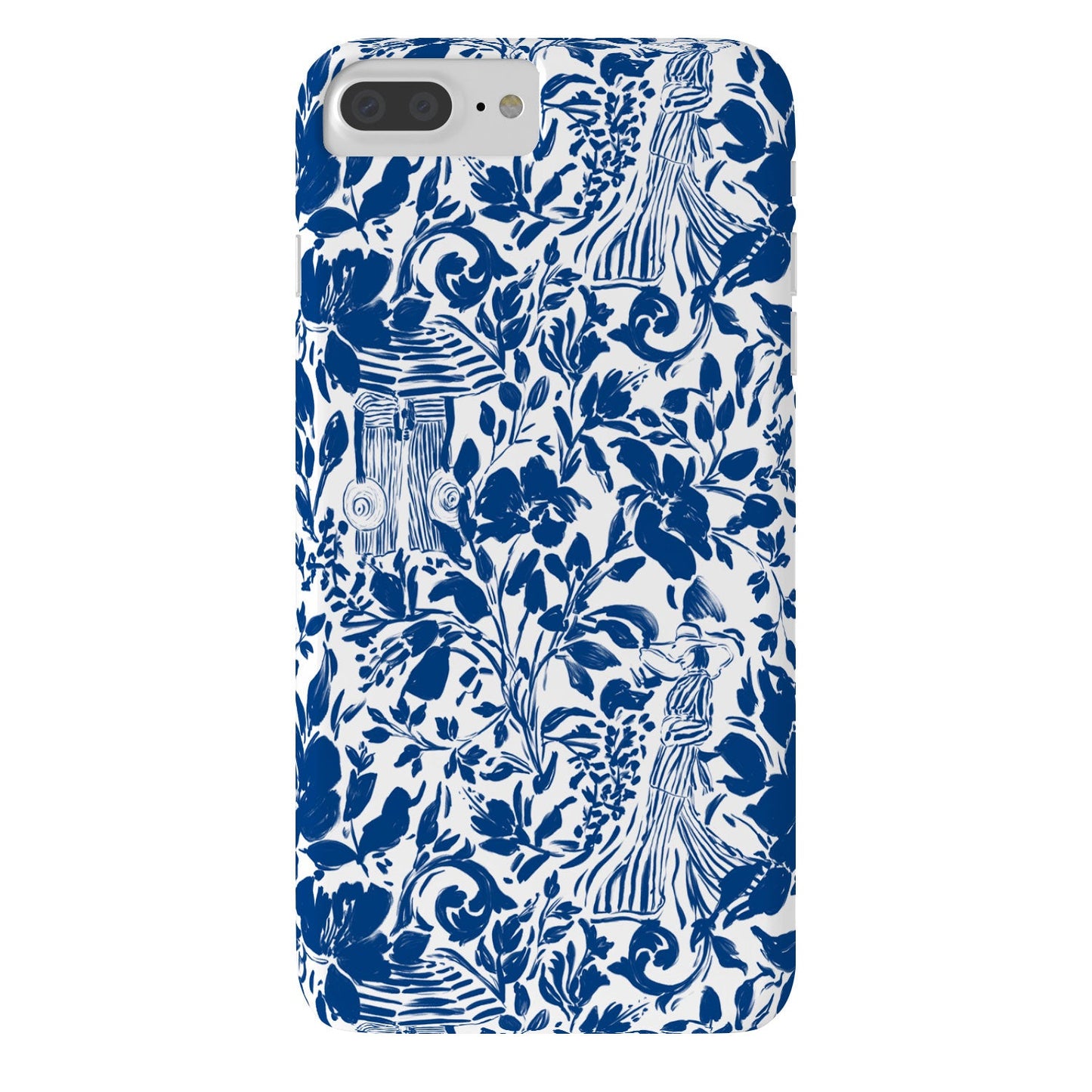 Marta Barragan Camarasa Chic Garden Walk Phone Case