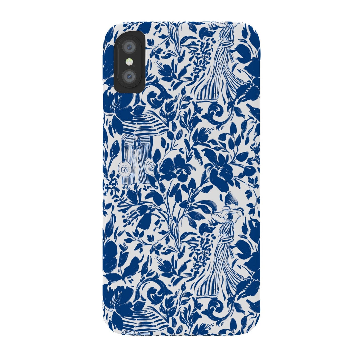 Marta Barragan Camarasa Chic Garden Walk Phone Case