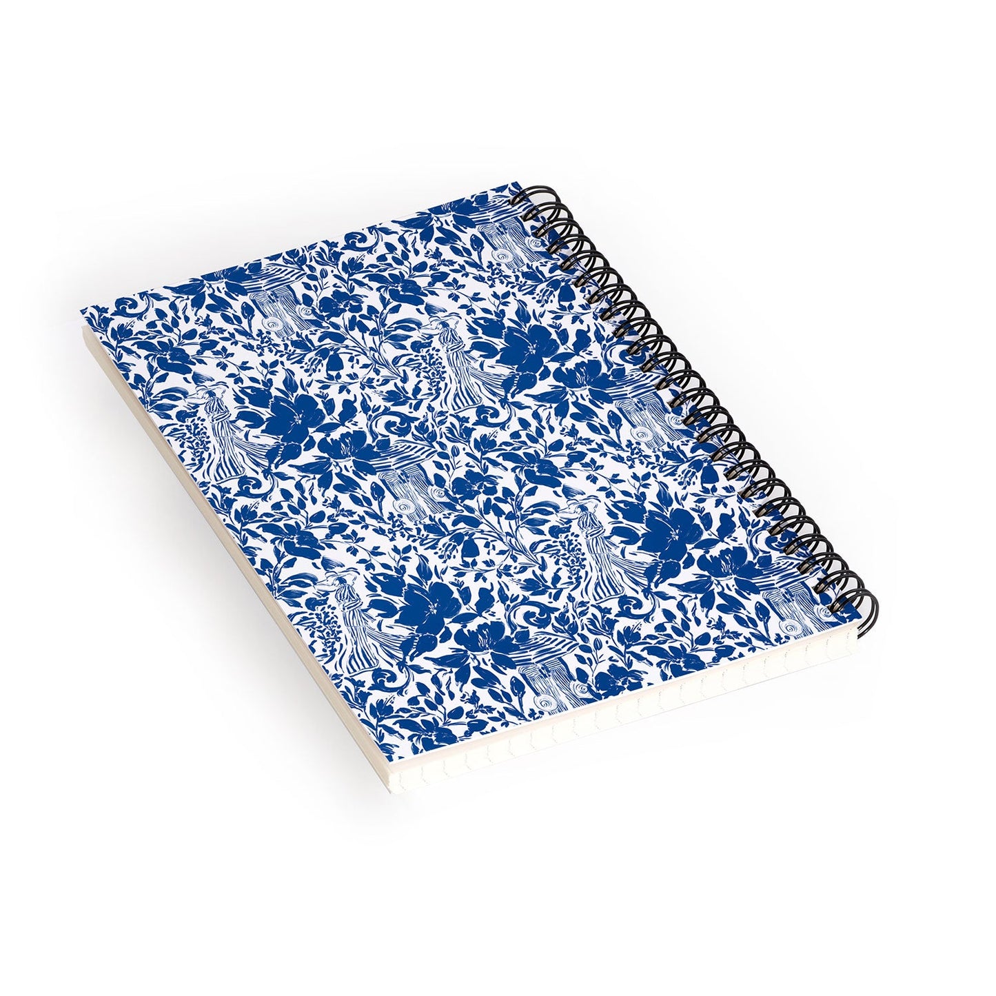 Marta Barragan Camarasa Chic Garden Walk Spiral Notebook