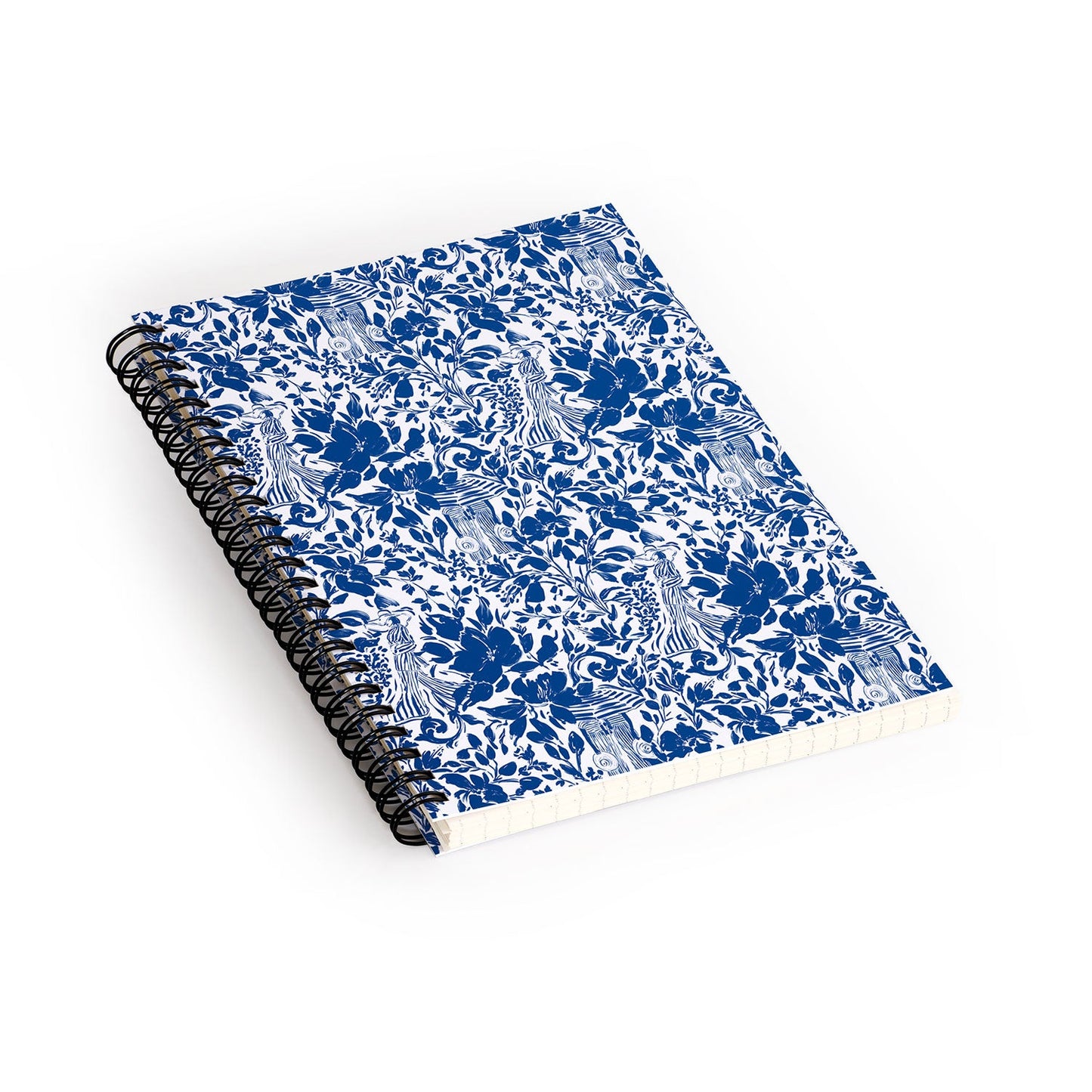 Marta Barragan Camarasa Chic Garden Walk Spiral Notebook