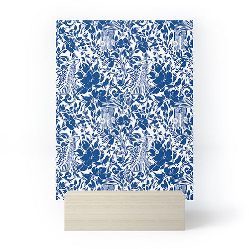 Marta Barragan Camarasa Chic Garden Walk Mini Art Print