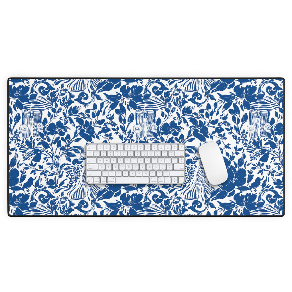 Marta Barragan Camarasa Chic Garden Walk Desk Mat