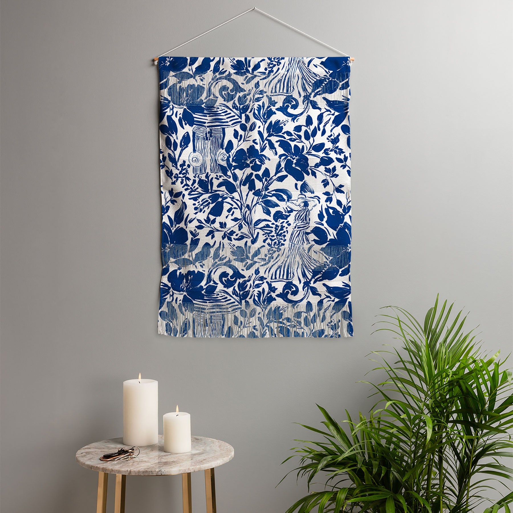 Marta Barragan Camarasa Chic Garden Walk Wall Hanging Portrait