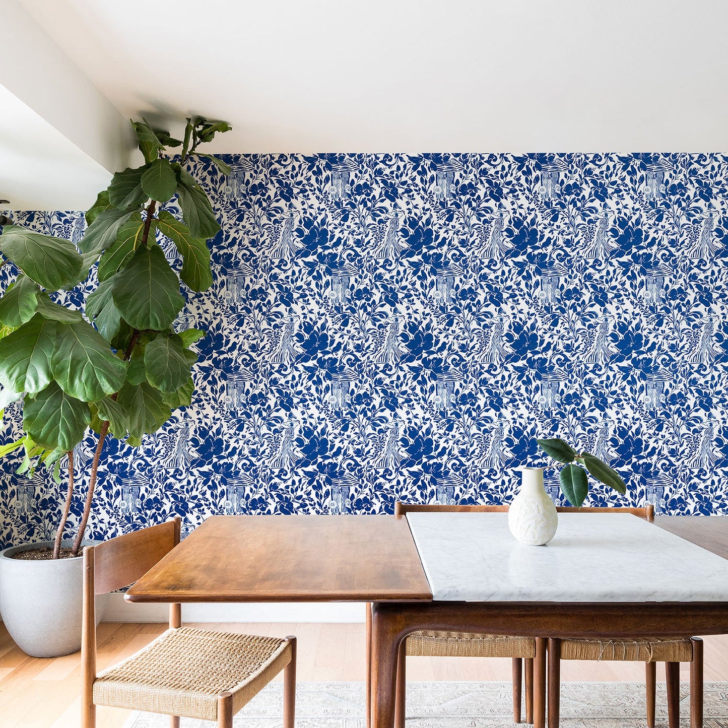 Marta Barragan Camarasa Chic Garden Walk Wallpaper