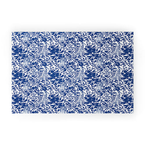 Marta Barragan Camarasa Chic Garden Walk Welcome Mat