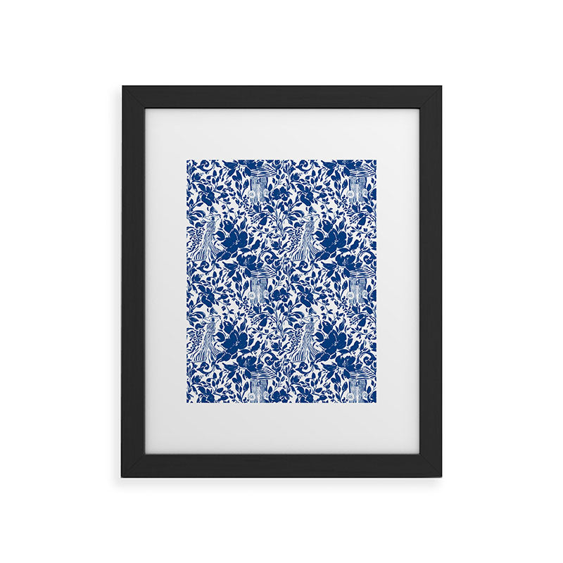 Marta Barragan Camarasa Chic Garden Walk Framed Art Print