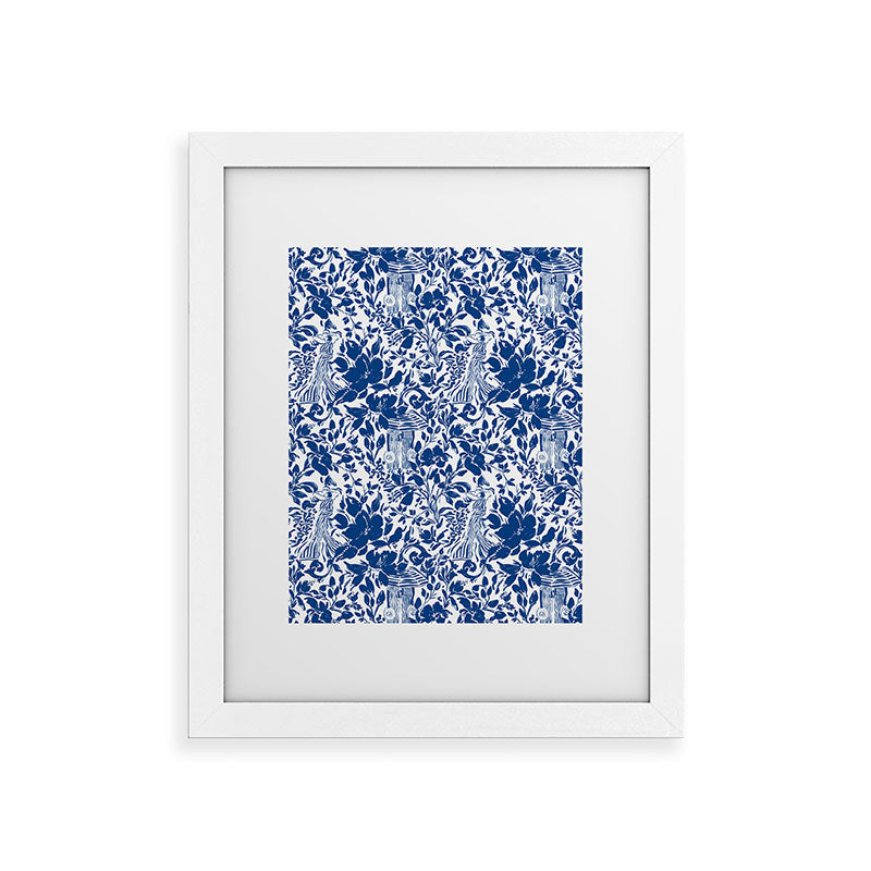 Marta Barragan Camarasa Chic Garden Walk Framed Art Print