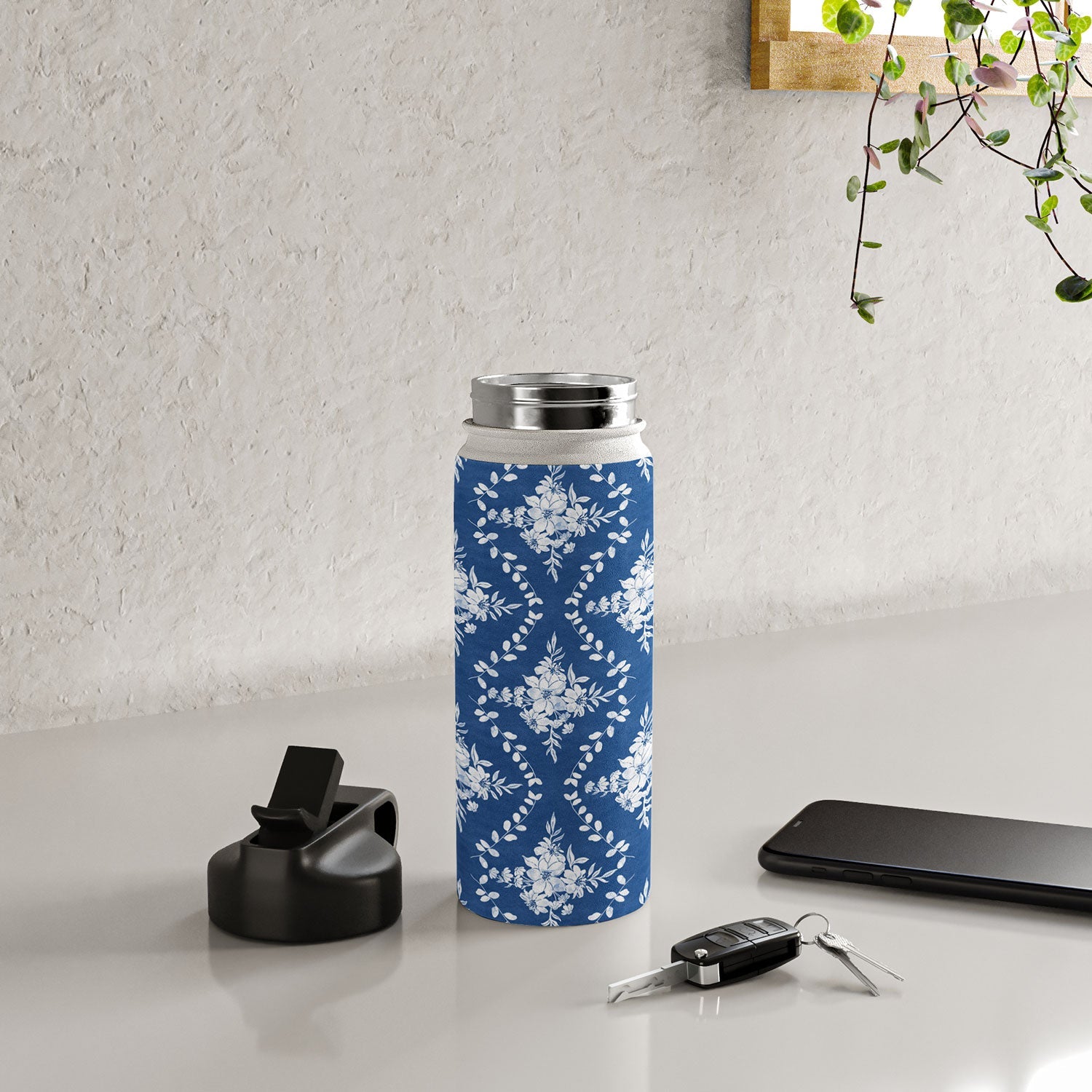 Marta Barragan Camarasa Chic Garden Whisper Water Bottle