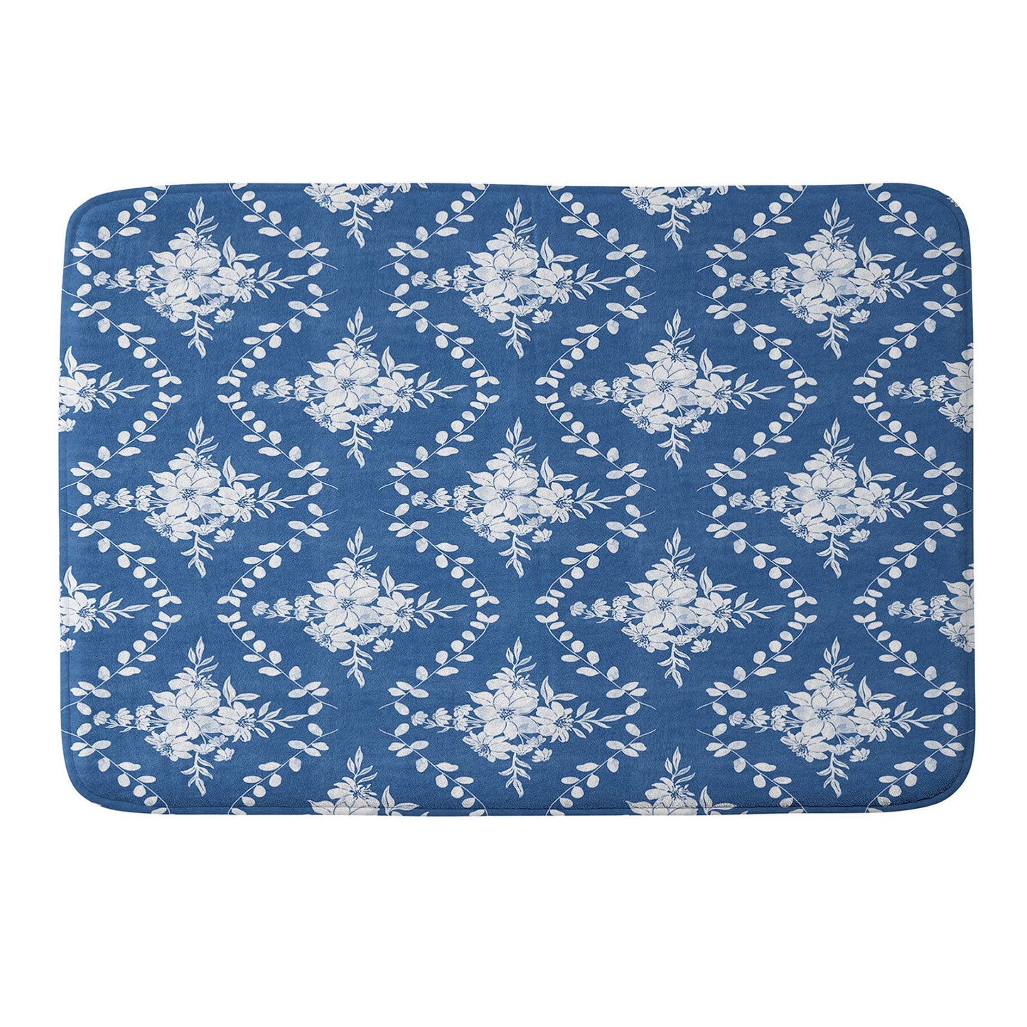 Marta Barragan Camarasa Chic Garden Whisper Memory Foam Bath Mat