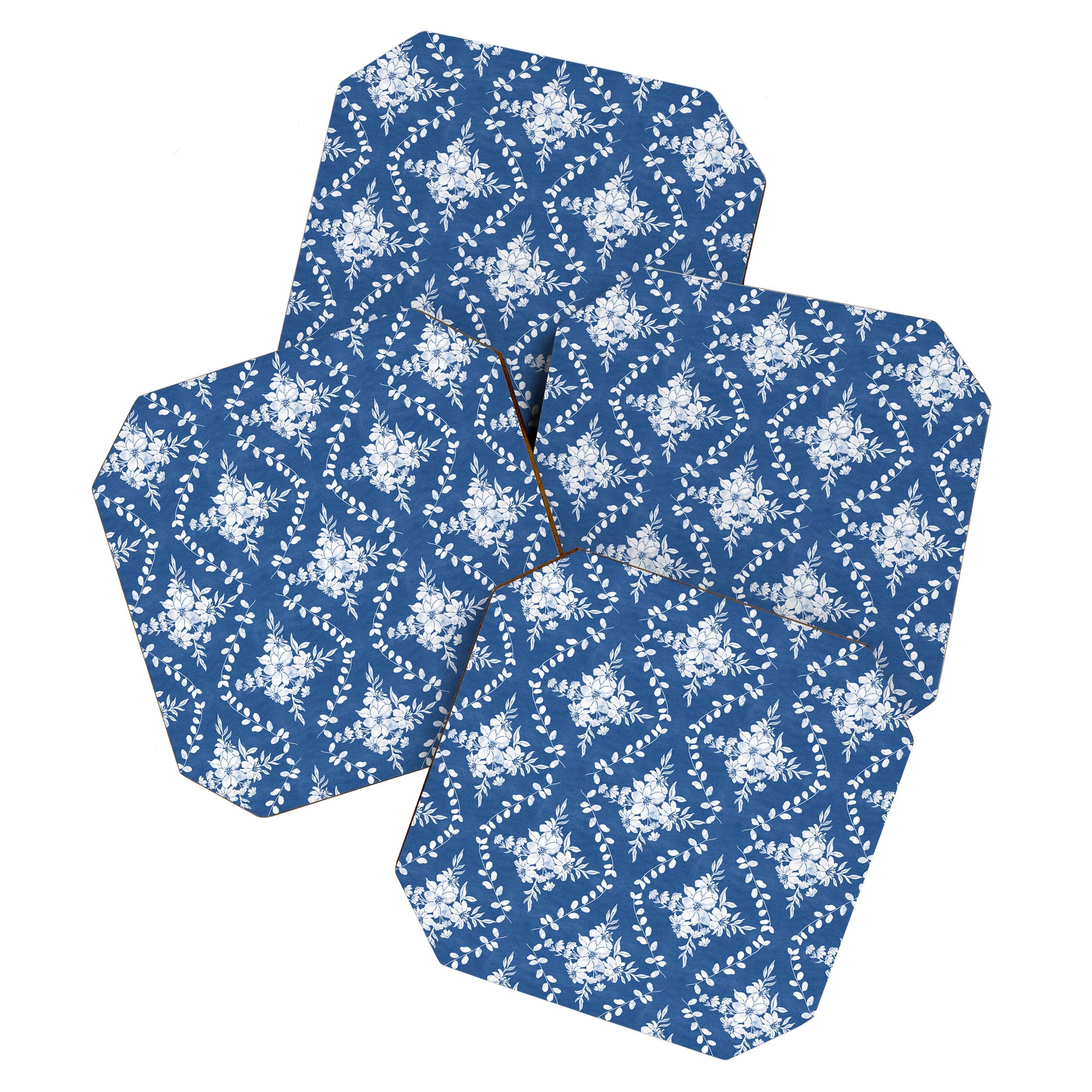 Marta Barragan Camarasa Chic Garden Whisper Coaster Set