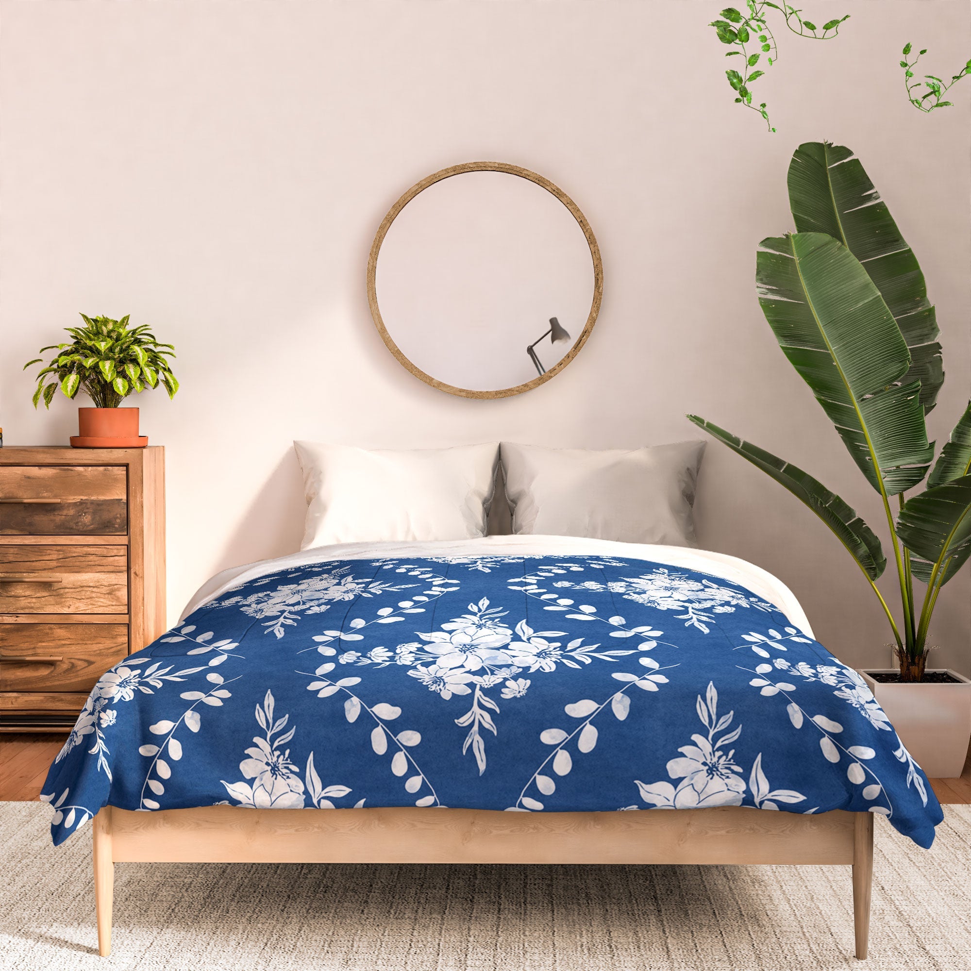 Marta Barragan Camarasa Chic Garden Whisper Comforter