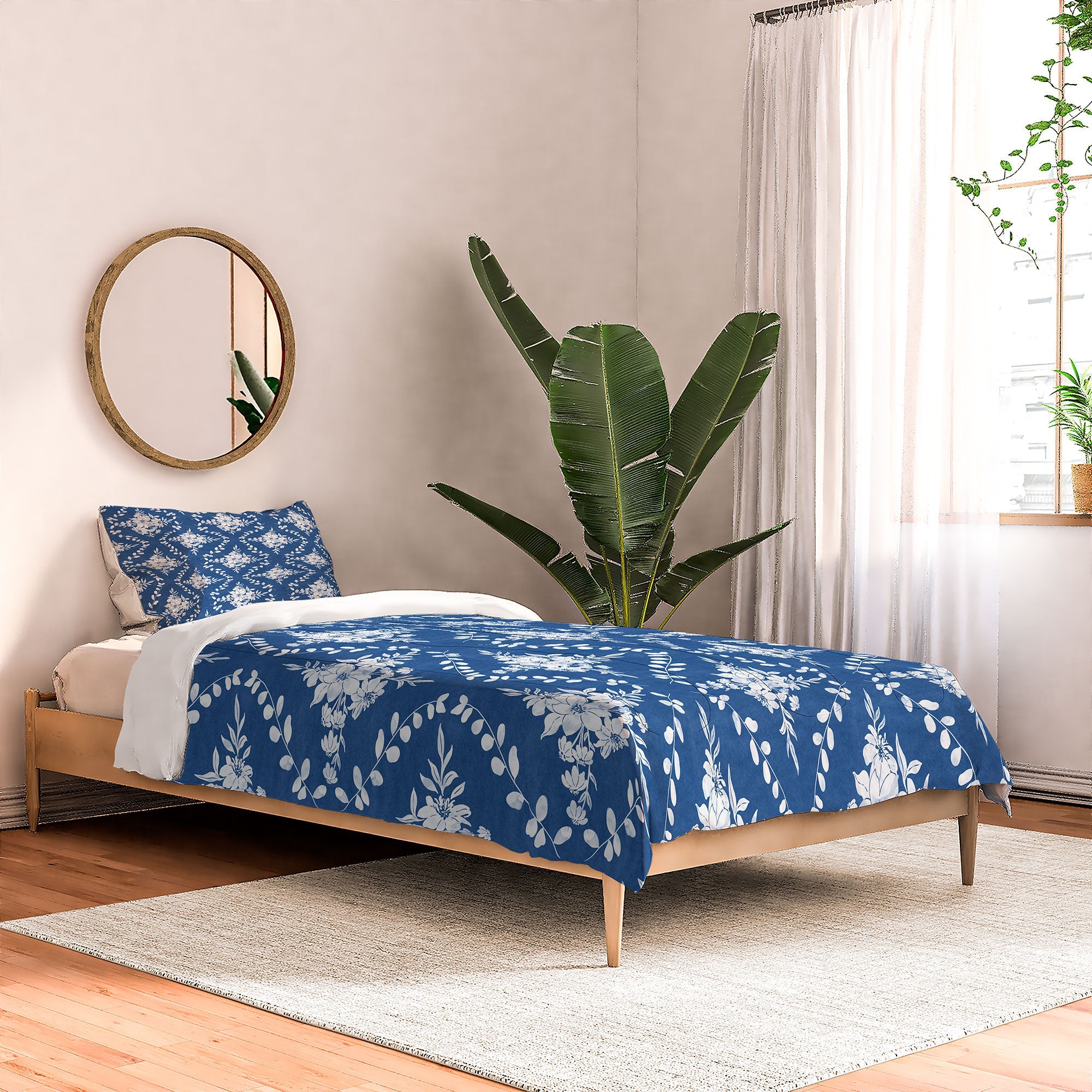 Marta Barragan Camarasa Chic Garden Whisper Comforter