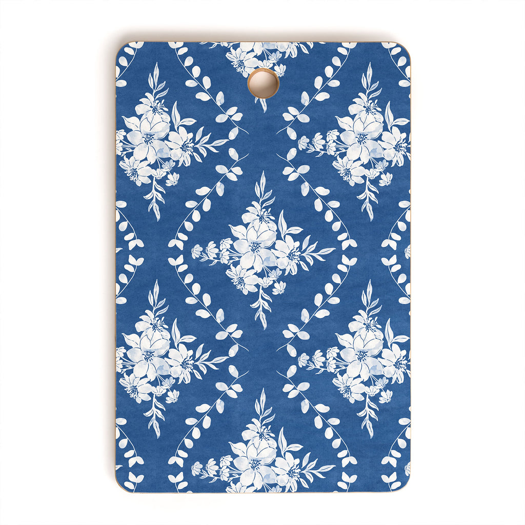 Marta Barragan Camarasa Chic Garden Whisper Cutting Board Rectangle