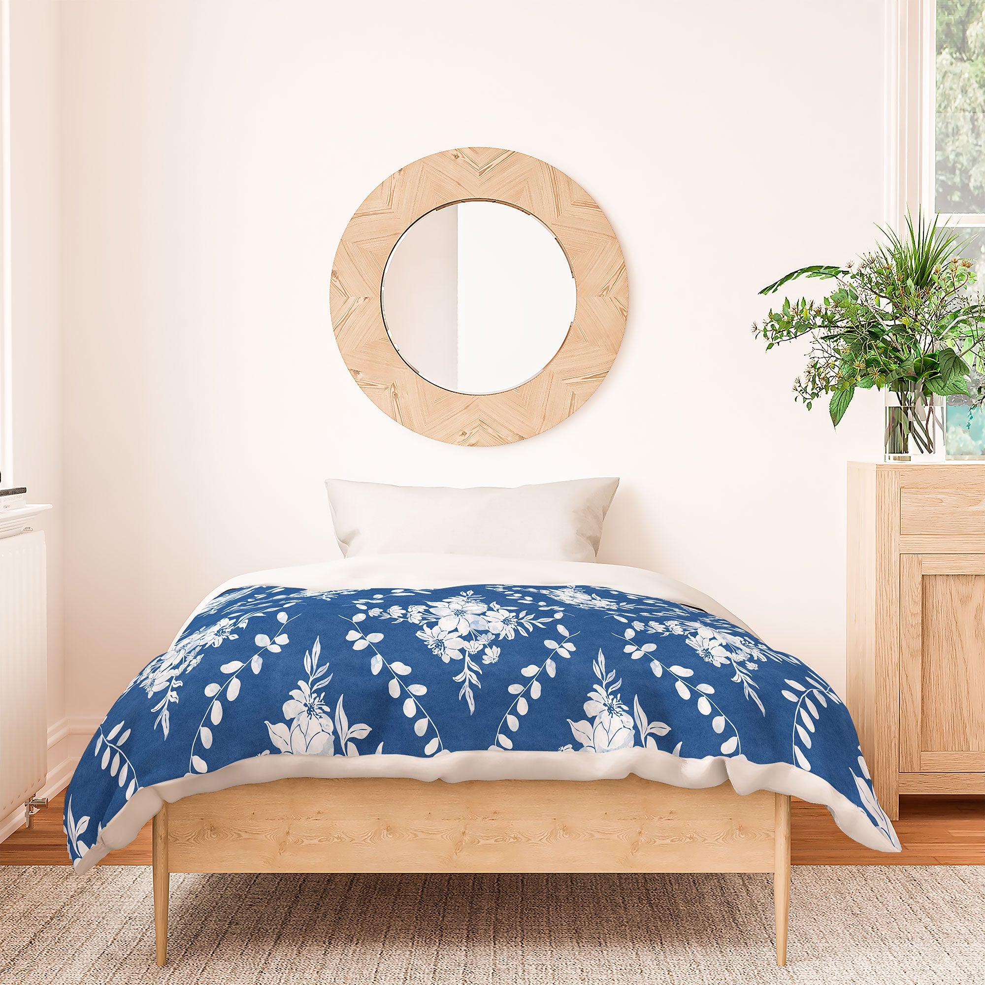 Marta Barragan Camarasa Chic Garden Whisper Duvet Cover