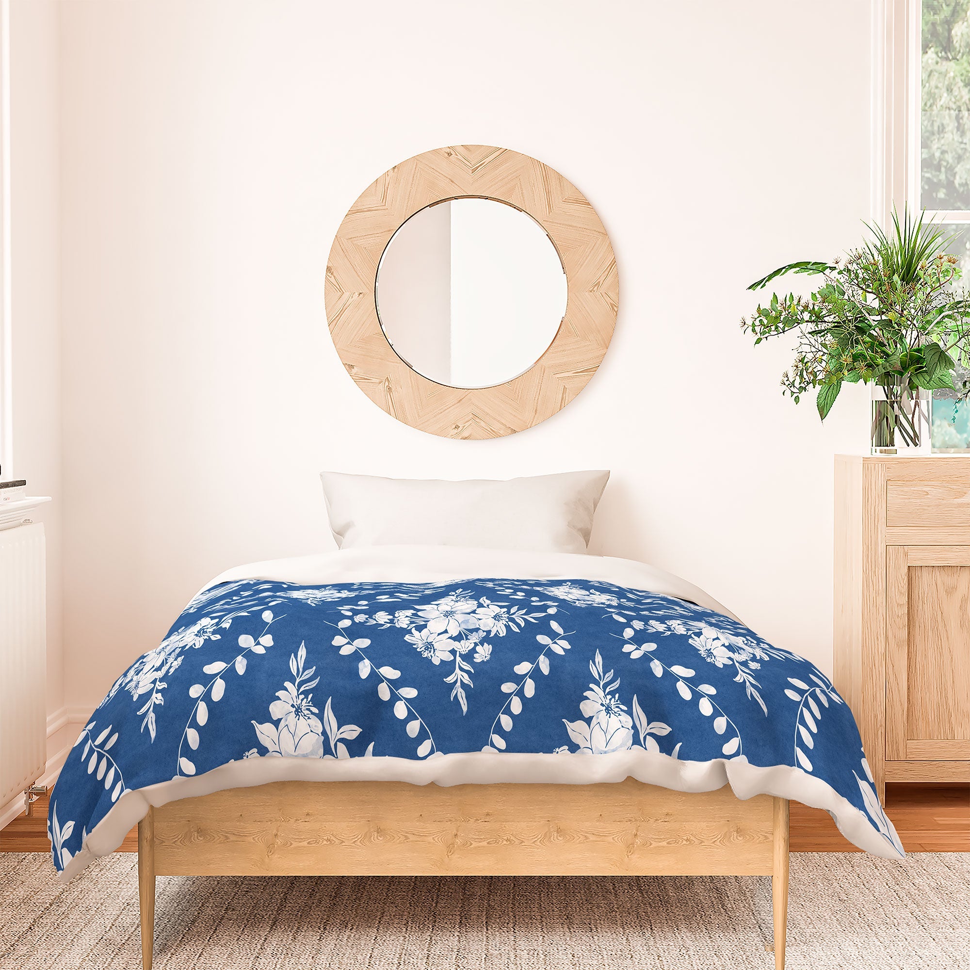Marta Barragan Camarasa Chic Garden Whisper Duvet Cover