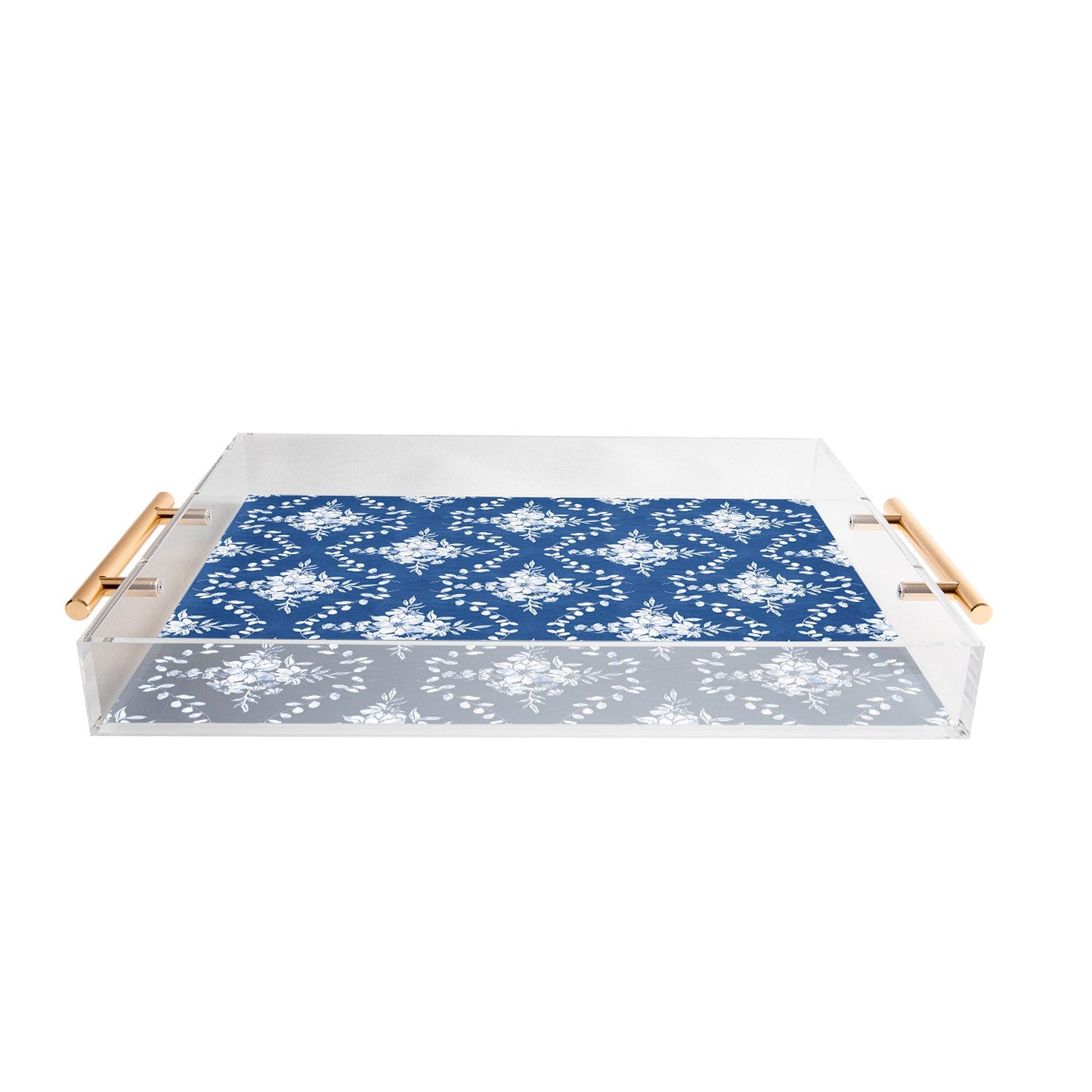Marta Barragan Camarasa Chic Garden Whisper Acrylic Tray