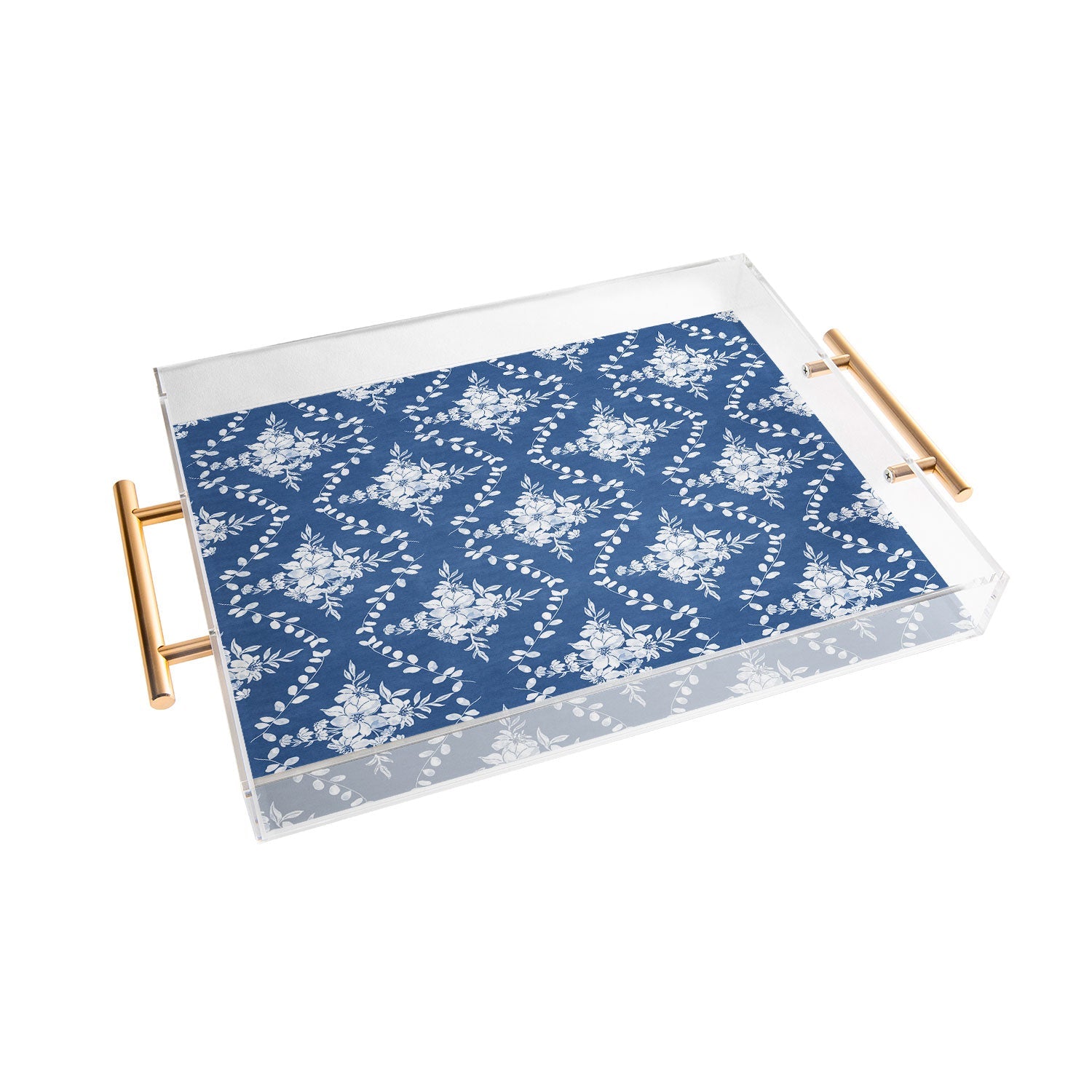 Marta Barragan Camarasa Chic Garden Whisper Acrylic Tray