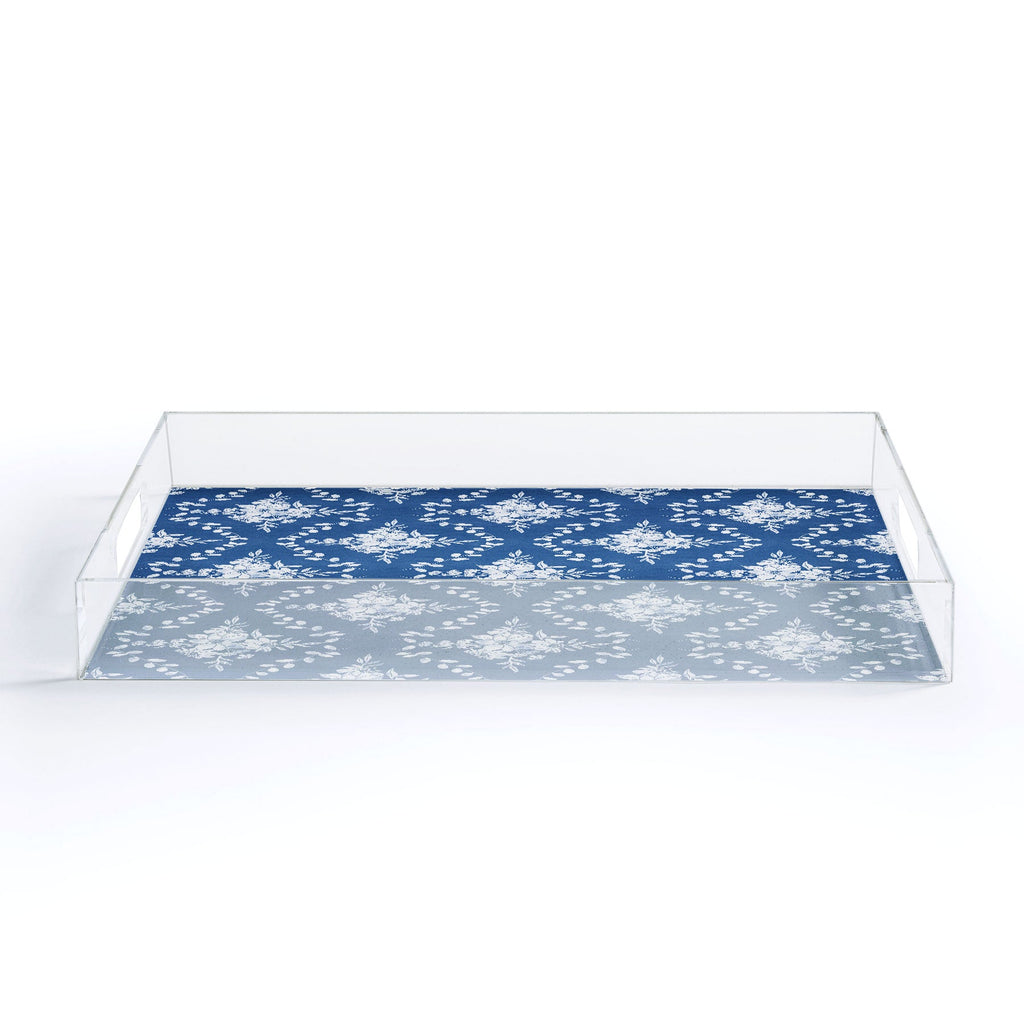 Marta Barragan Camarasa Chic Garden Whisper Acrylic Tray
