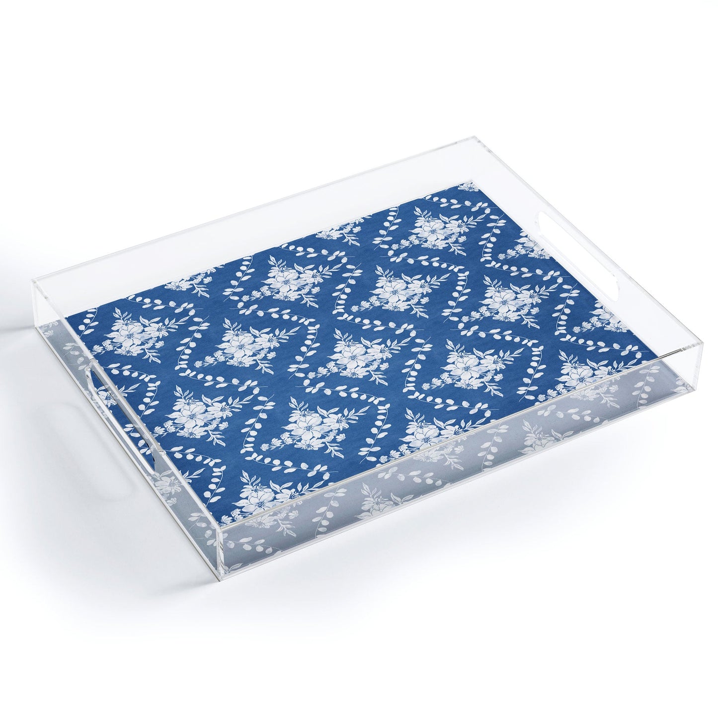 Marta Barragan Camarasa Chic Garden Whisper Acrylic Tray