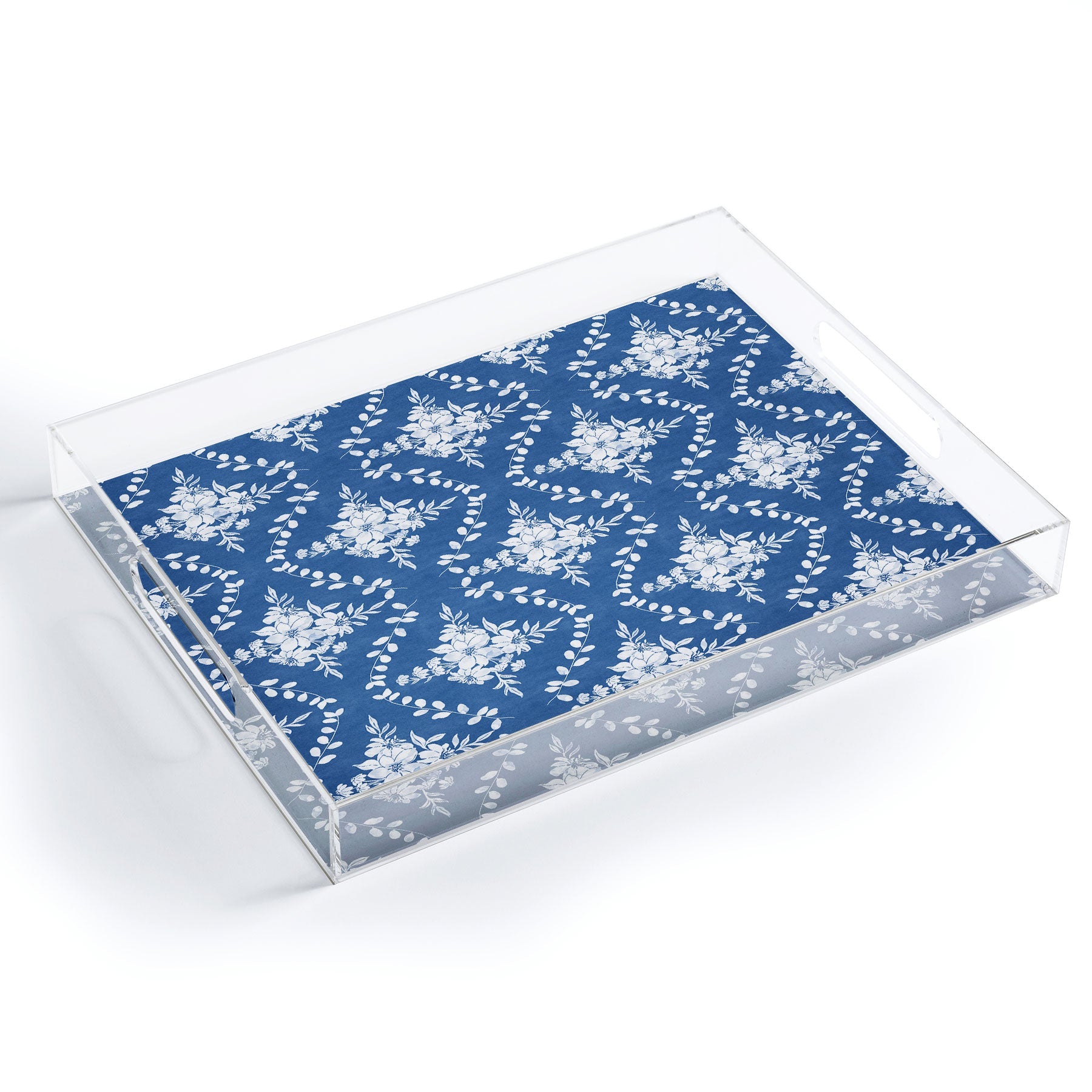 Marta Barragan Camarasa Chic Garden Whisper Acrylic Tray