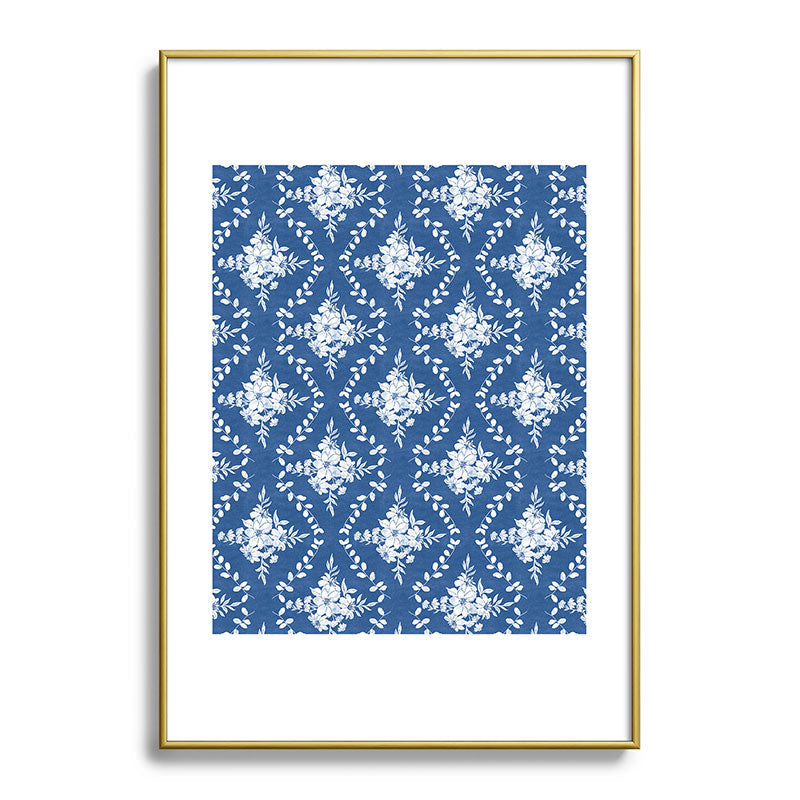 Marta Barragan Camarasa Chic Garden Whisper Metal Framed Art Print
