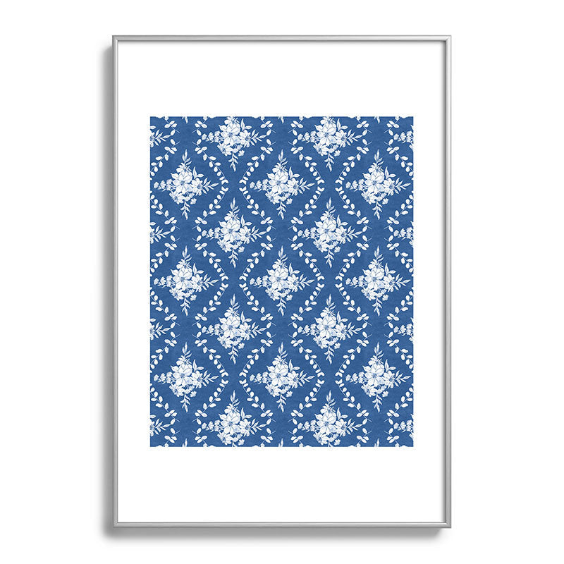 Marta Barragan Camarasa Chic Garden Whisper Metal Framed Art Print