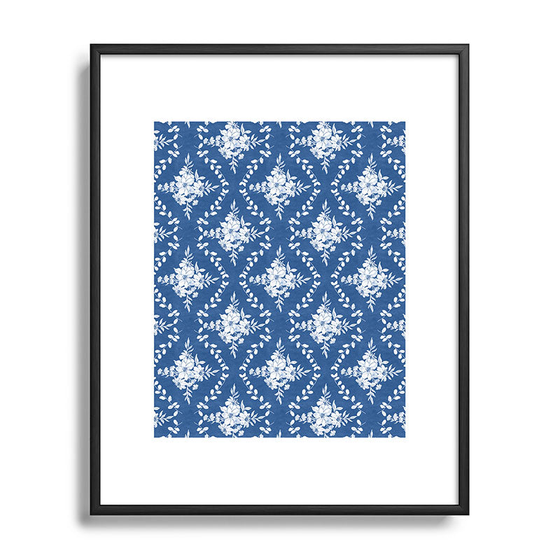 Marta Barragan Camarasa Chic Garden Whisper Metal Framed Art Print
