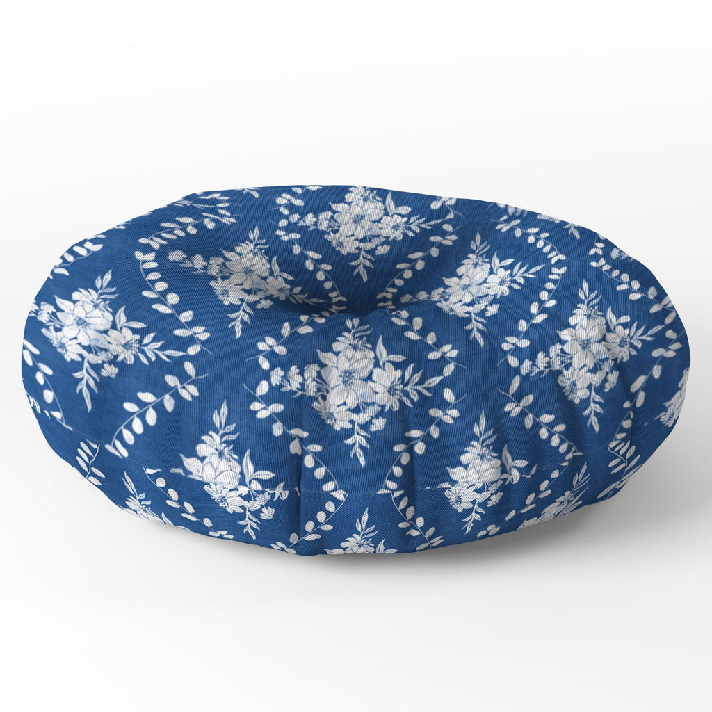 Marta Barragan Camarasa Chic Garden Whisper Floor Pillow Round