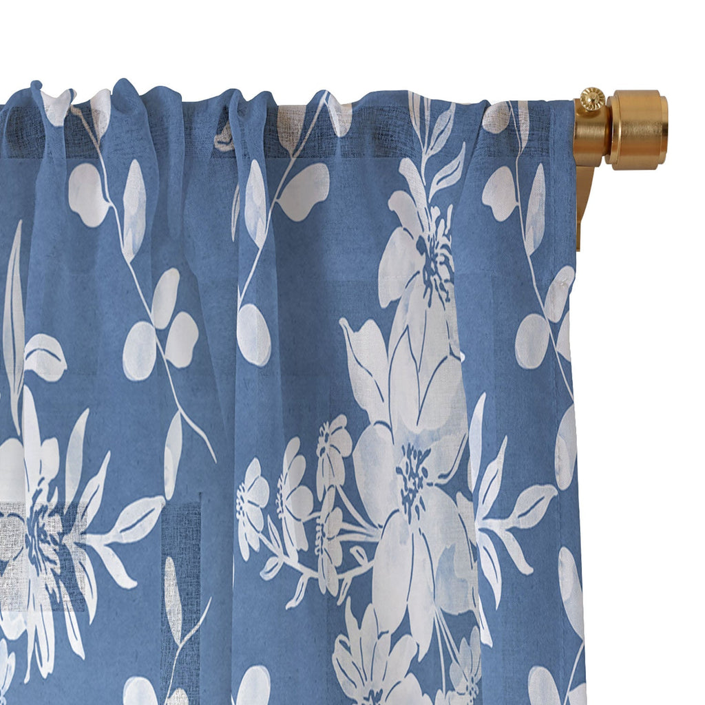 Marta Barragan Camarasa Chic Garden Whisper Sheer Window Curtain
