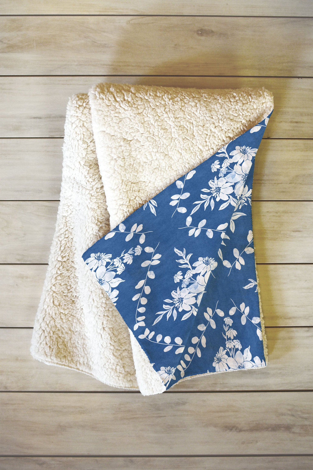 Marta Barragan Camarasa Chic Garden Whisper Fleece Throw Blanket