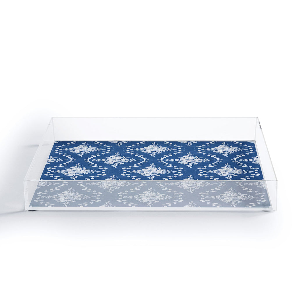 Marta Barragan Camarasa Chic Garden Whisper Acrylic Tray