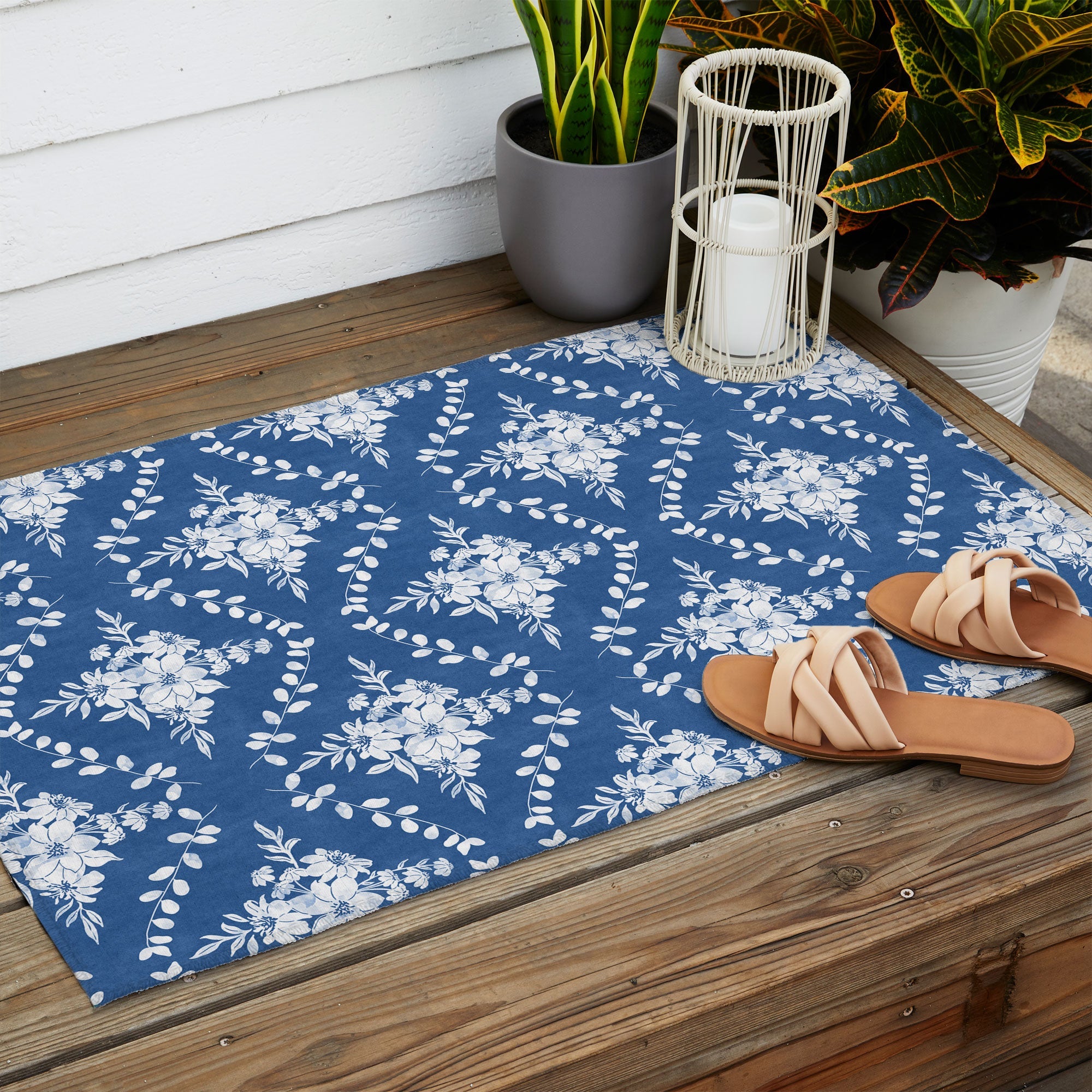 Marta Barragan Camarasa Chic Garden Whisper Outdoor Rug