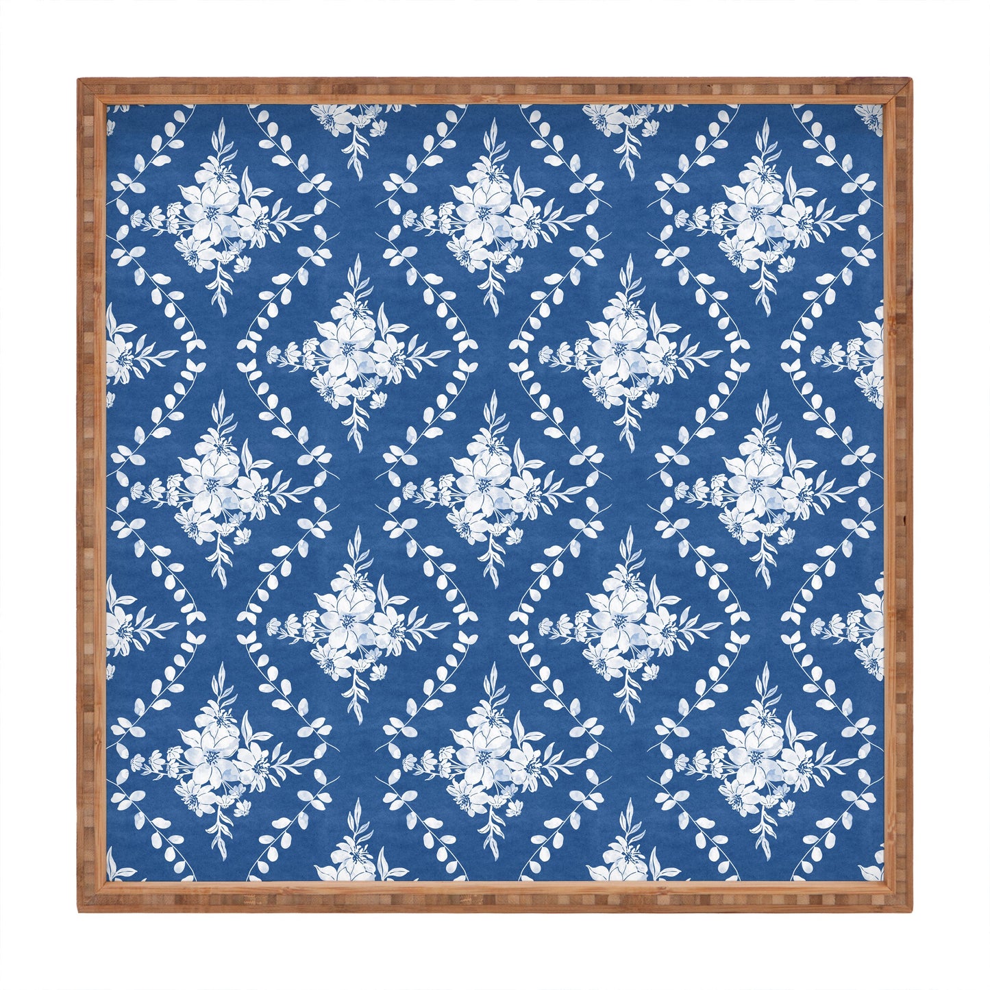 Marta Barragan Camarasa Chic Garden Whisper Square Tray