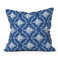 Marta Barragan Camarasa Chic Garden Whisper Outdoor Throw Pillow