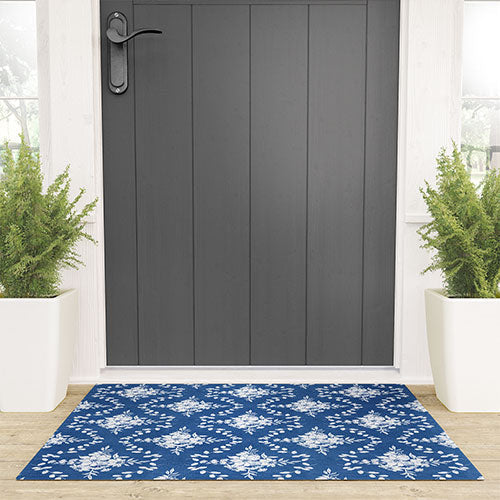 Marta Barragan Camarasa Chic Garden Whisper Welcome Mat