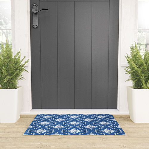 Marta Barragan Camarasa Chic Garden Whisper Welcome Mat