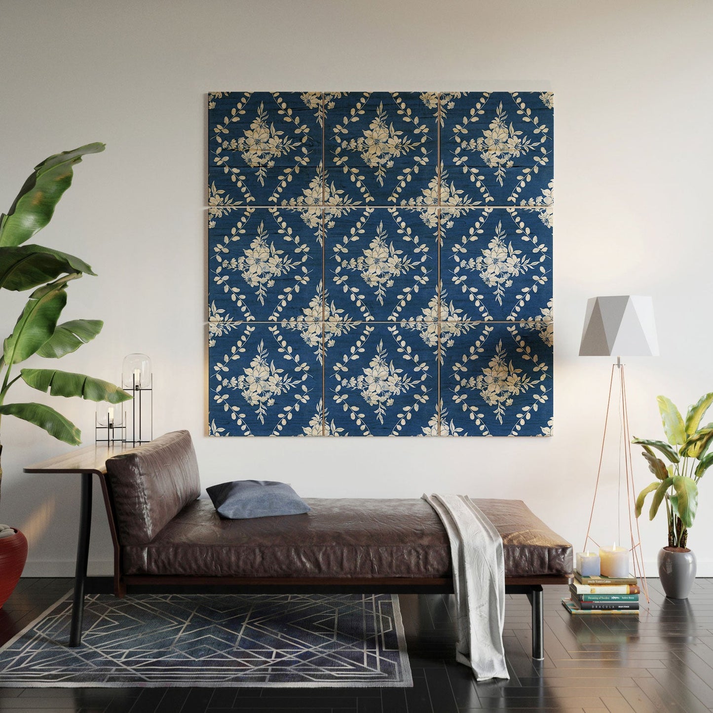Marta Barragan Camarasa Chic Garden Whisper Wood Wall Mural