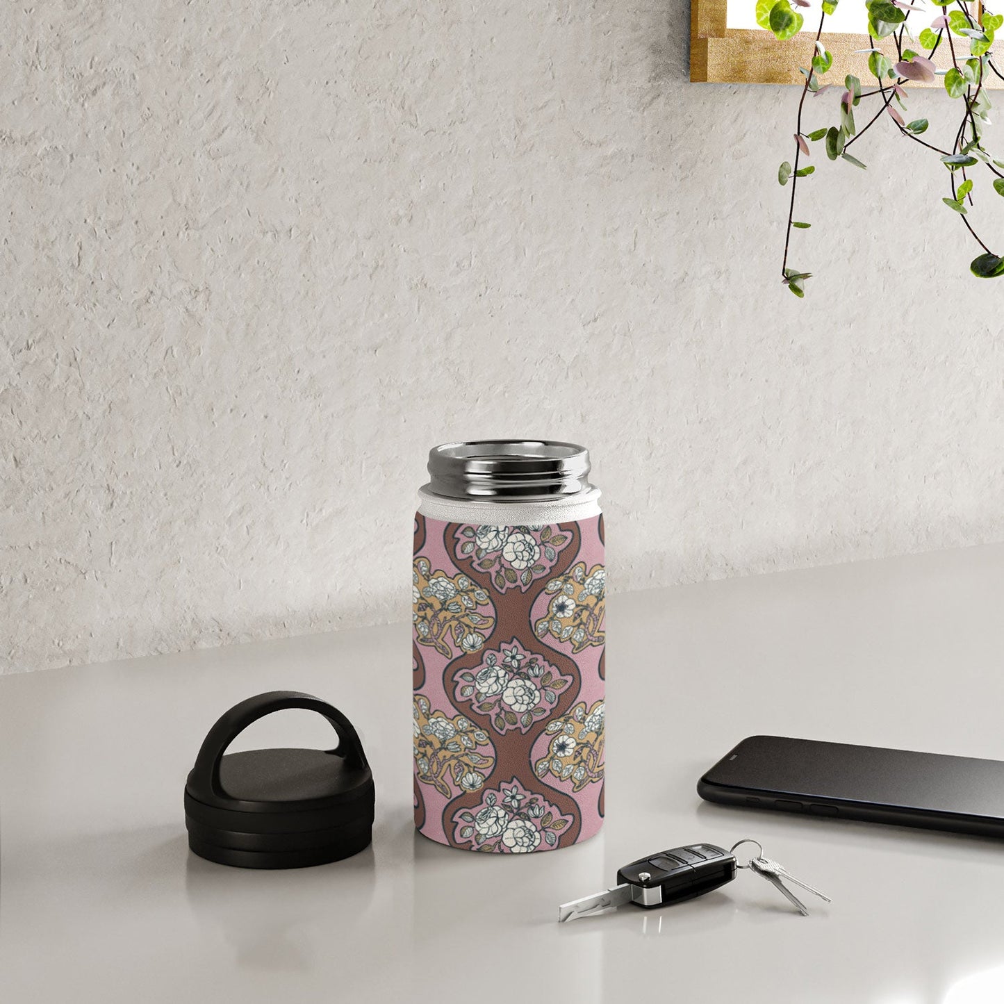 Marta Barragan Camarasa Classic Floral Arrangement Water Bottle