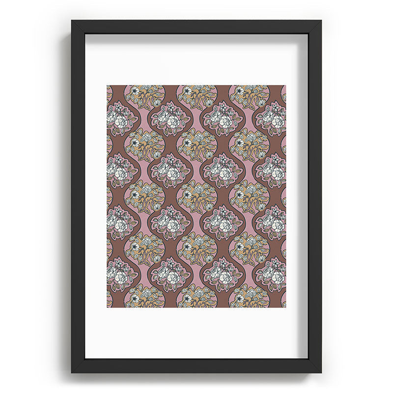 Marta Barragan Camarasa Classic Floral Arrangement Recessed Framing Rectangle