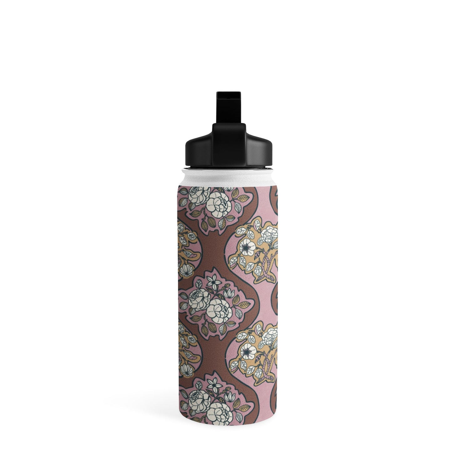 Marta Barragan Camarasa Classic Floral Arrangement Water Bottle