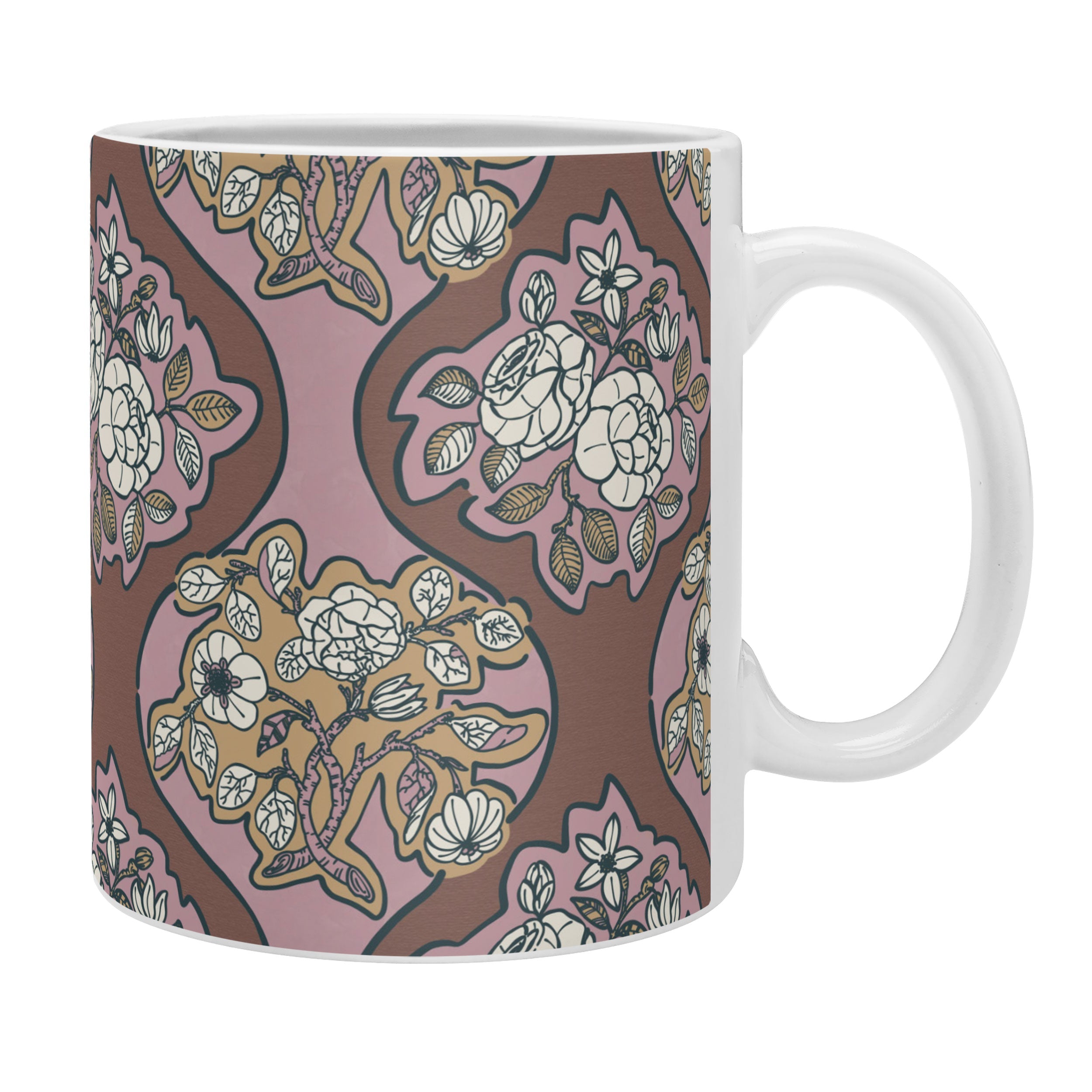 Marta Barragan Camarasa Classic Floral Arrangement Coffee Mug
